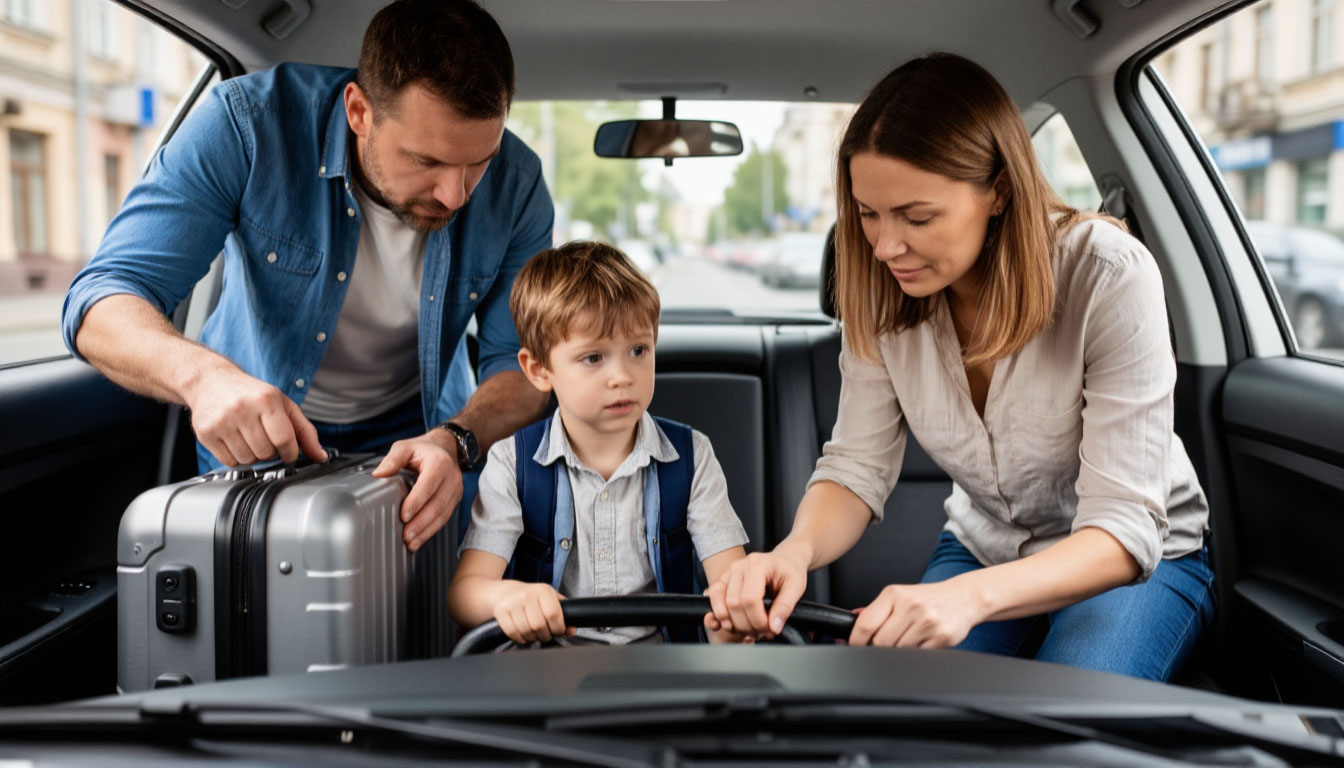 переезд всей семьей